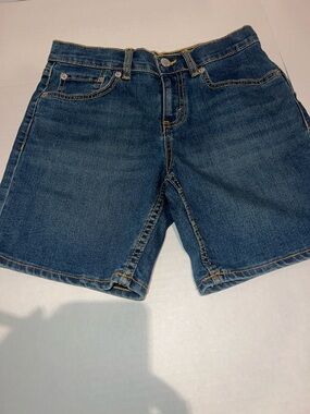 Levi's Dark Blue Denim Shorts